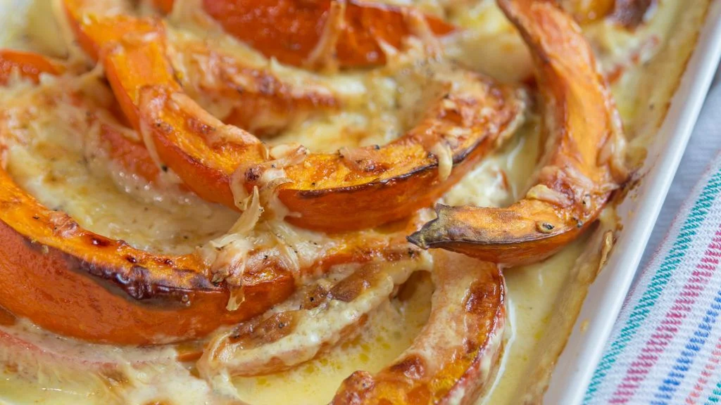 Gratin de courge butternut