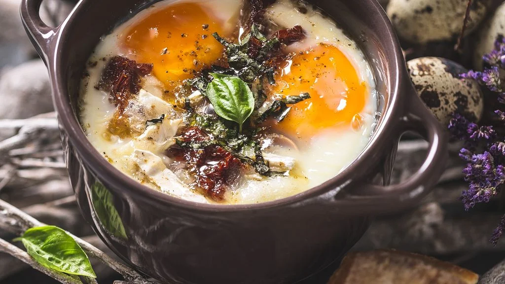 Oeuf cocotte chorizo
